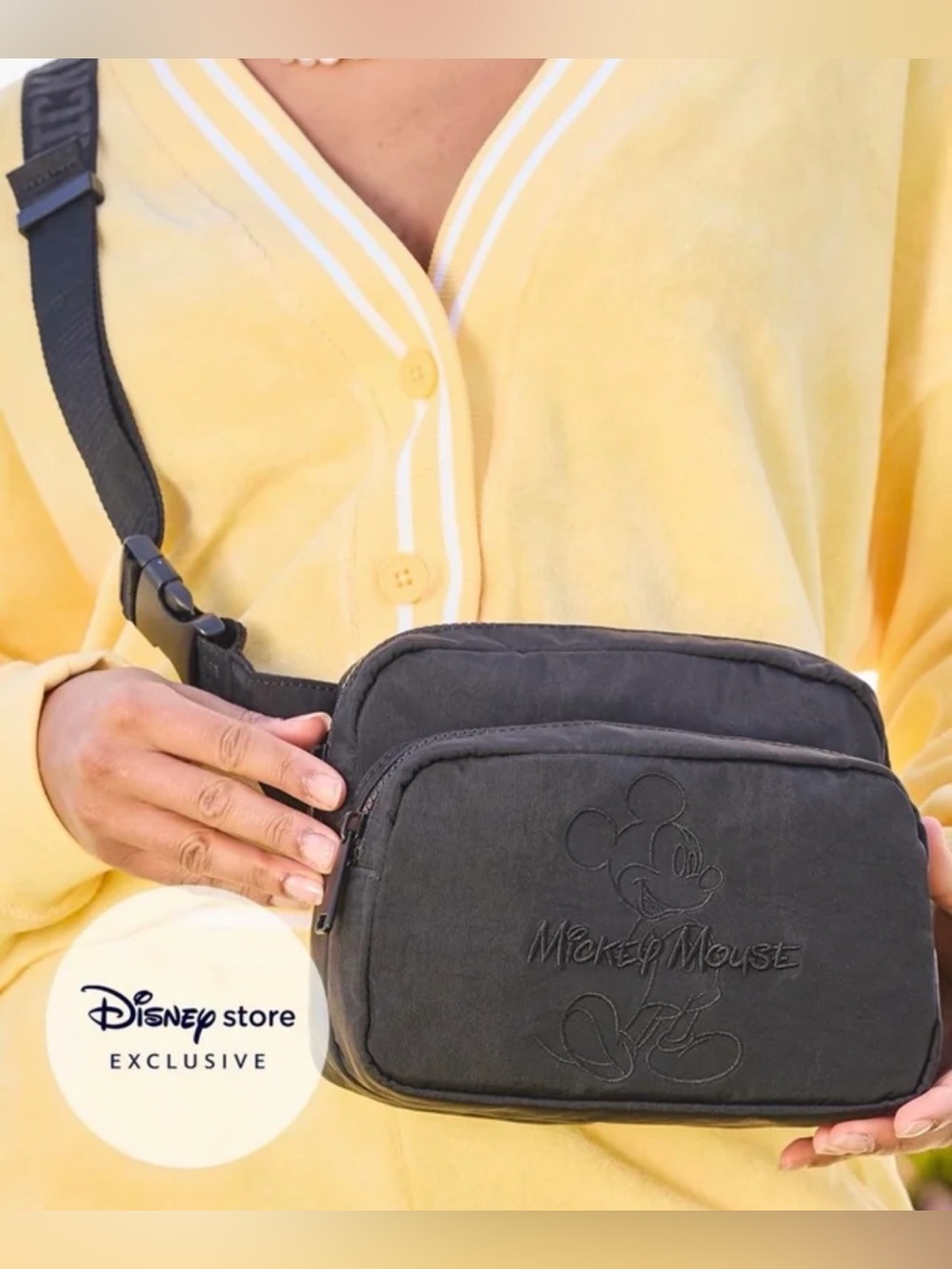 Disney Store Exclusive Mickey Mouse Waist Bag Fanny Pack